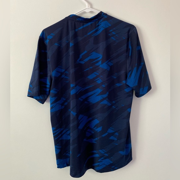 Mens Adidas Notre Dame Climalite Tee - Picture 5 of 5